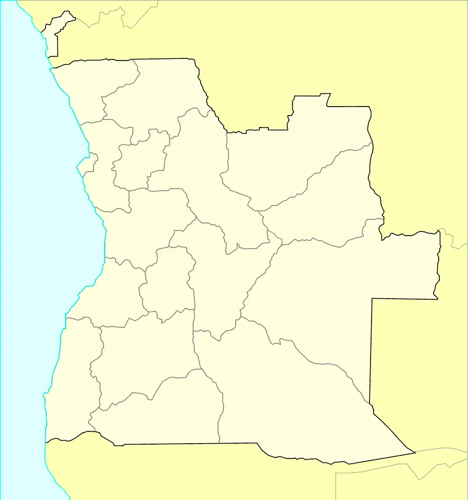 Angola Loc Map