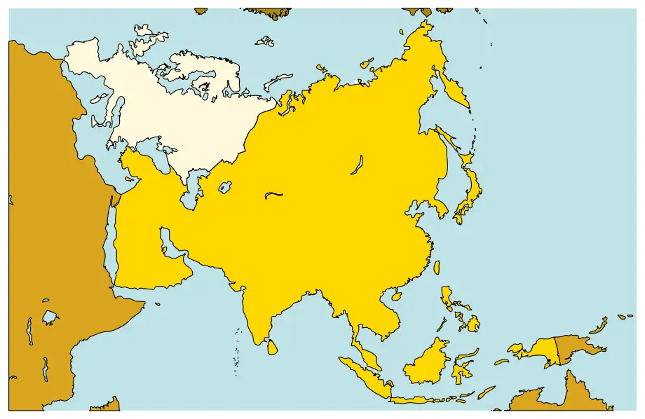 Asia Continents