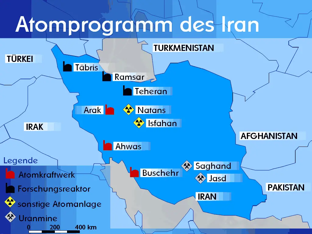 Atomprogramm Des Iran