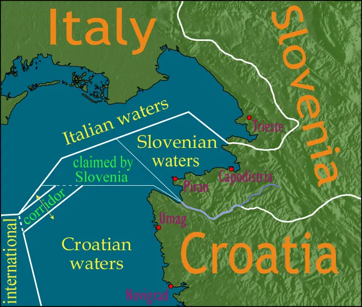 Bay of Piran Maritime Boundary Dispute 2