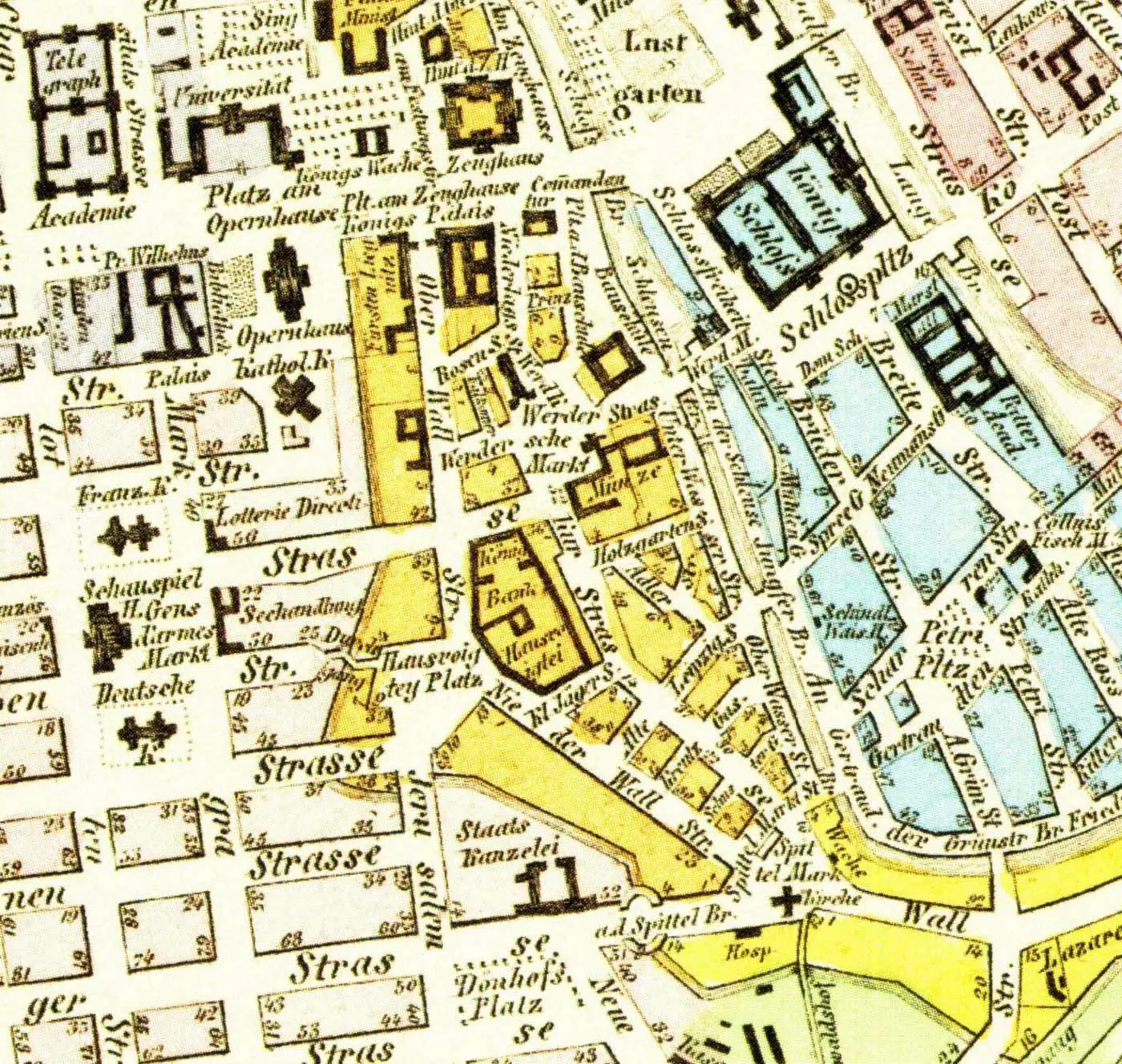 Berlin 1847 Detail
