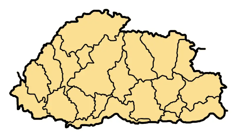 Bhutan Divisions