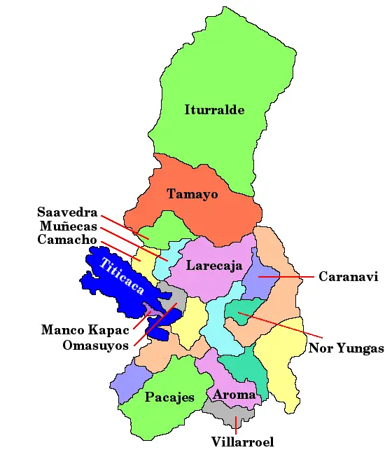 Bolivia Department of La Paz