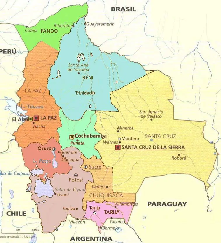 Bolivian - MapSof.net