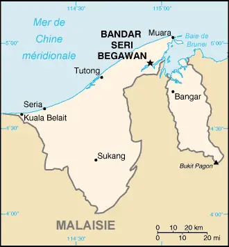 Brunei Carte