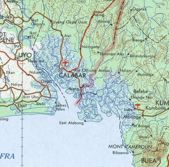 Cameroon Nigeria Border Coast 1