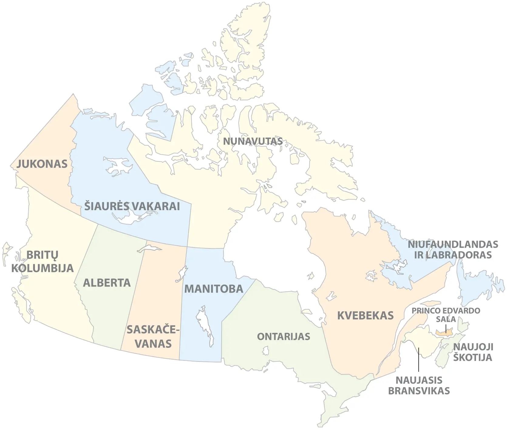 Canada Provinces (lt)