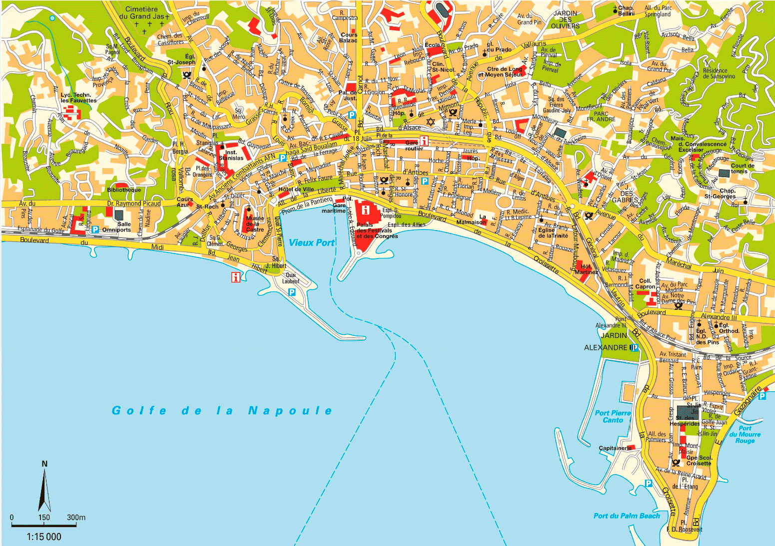 Cannes Map