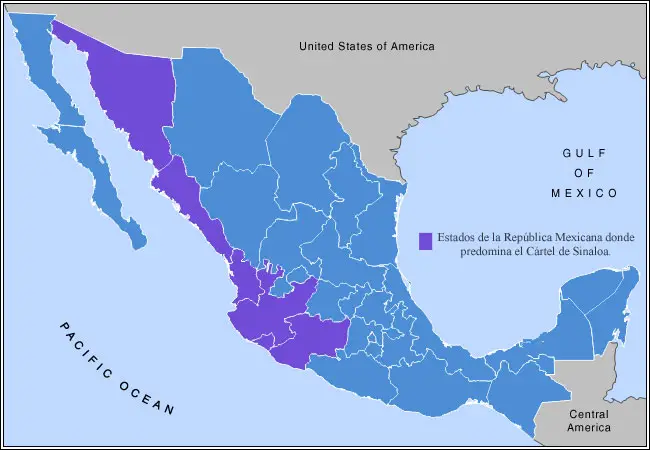 Cartel De Sinaloa (mapa)