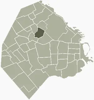 Chacarita Buenos Aires Map