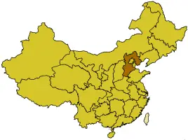 China Provinces Hebei
