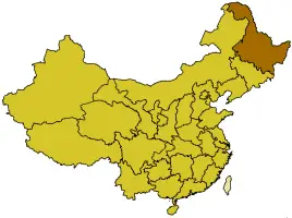 China Provinces Heilongjiang