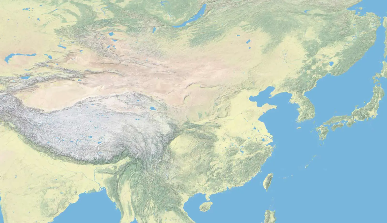China Topography