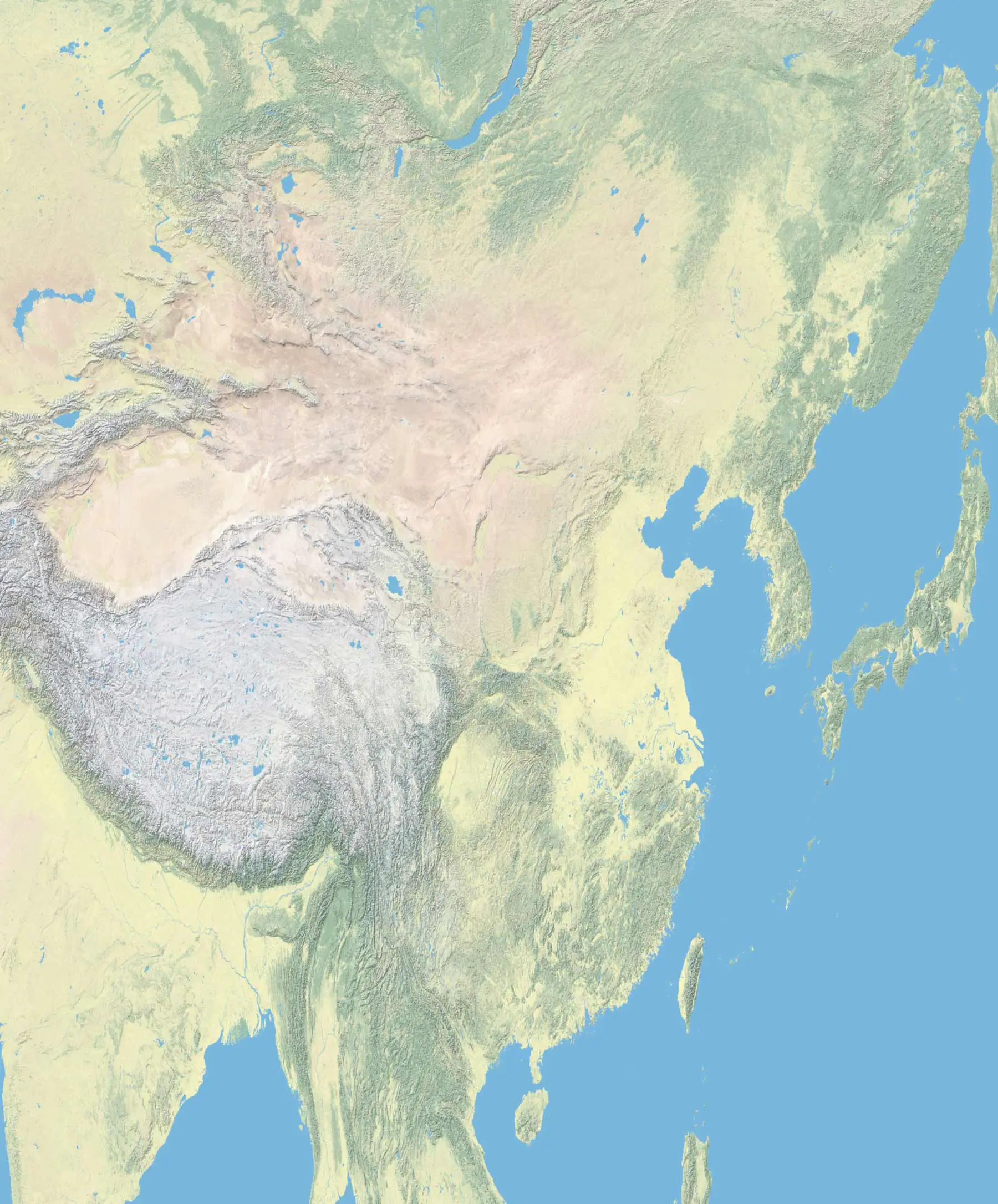 China Topography Full Res