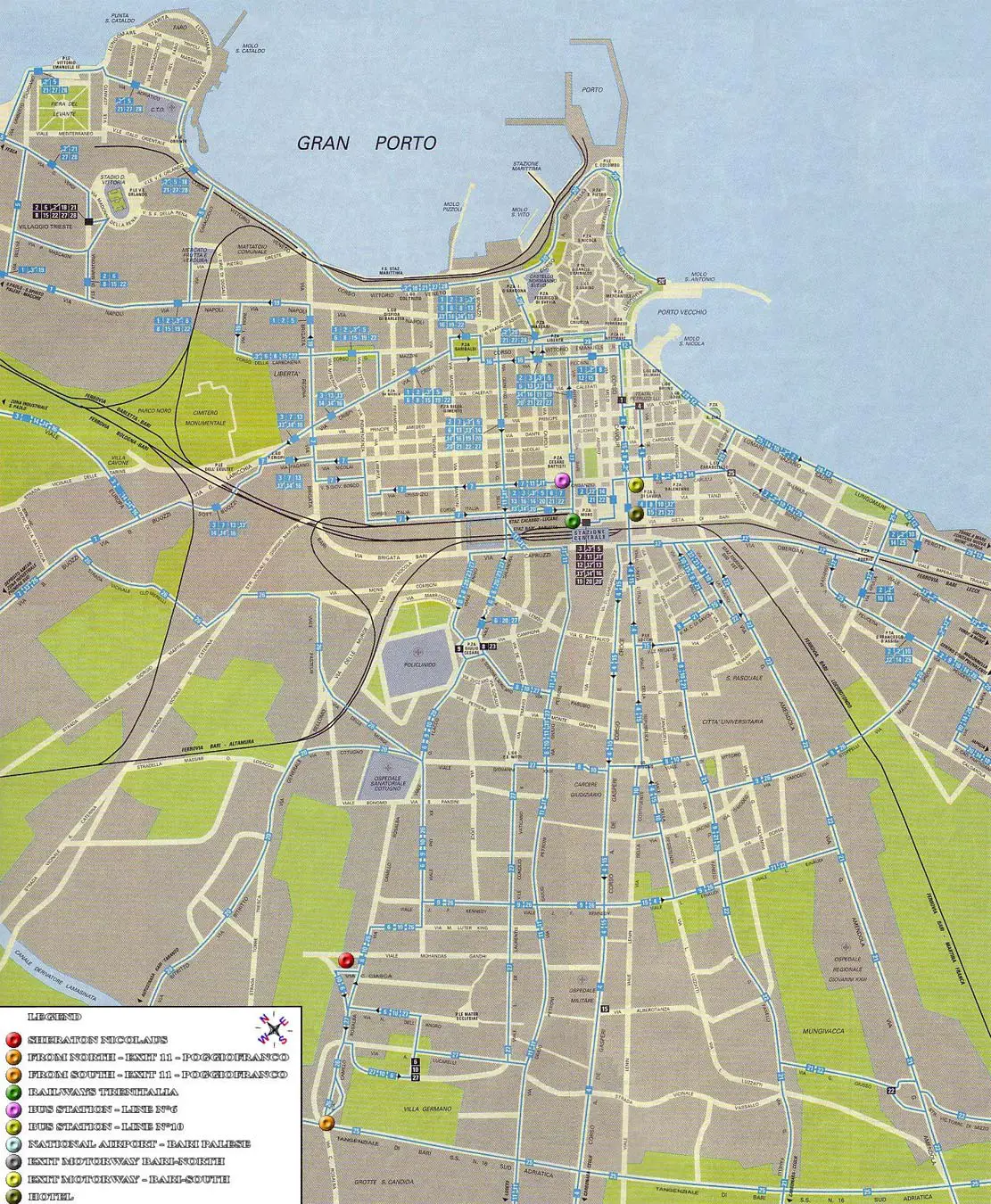 City Map Bari 1