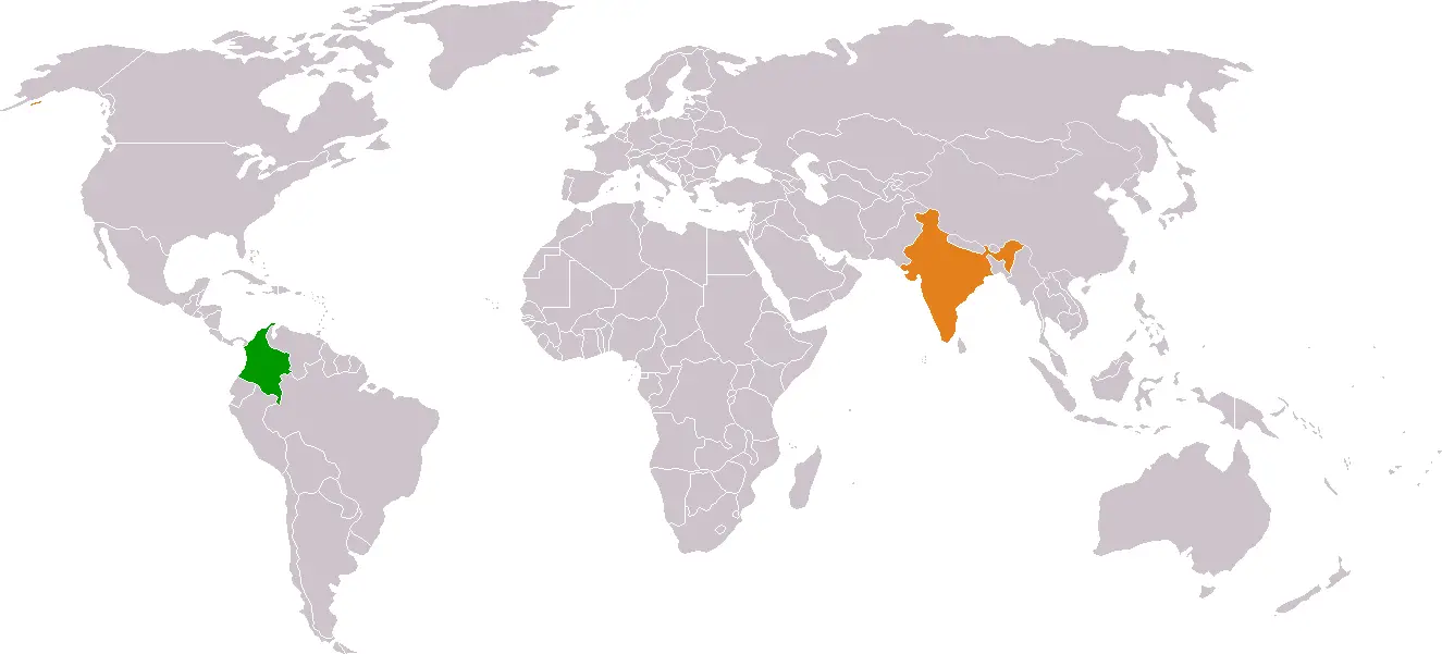 Colombia India Locator