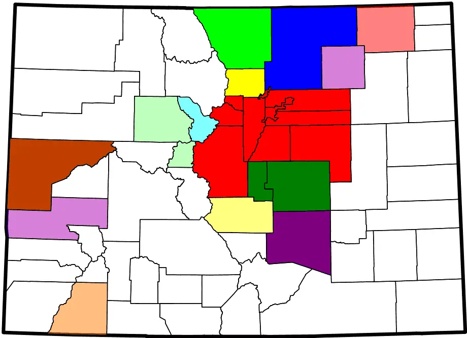 Colorado Census Statistical Areas