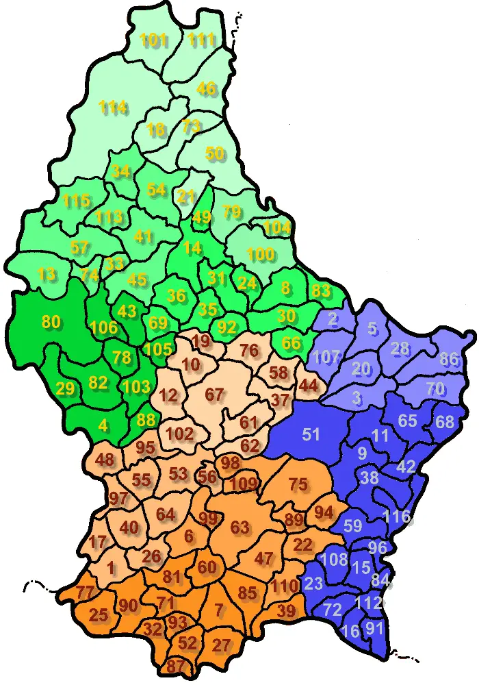 Communes of Luxembourg