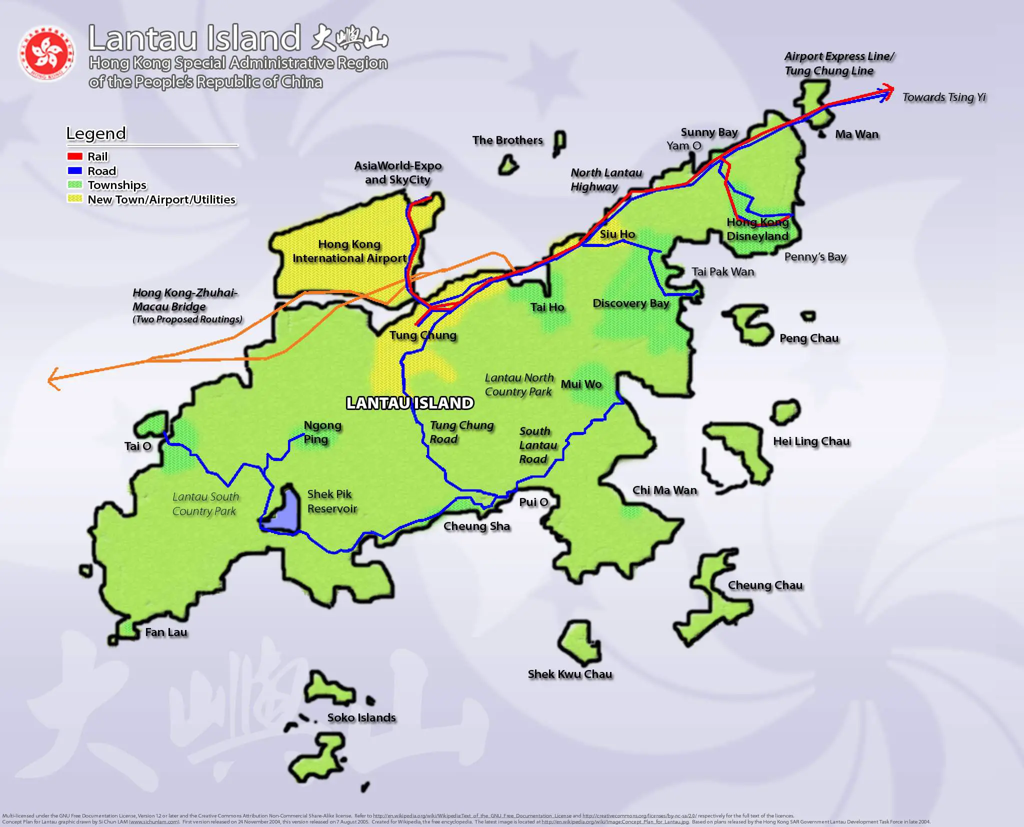 Concept Plan For Lantau