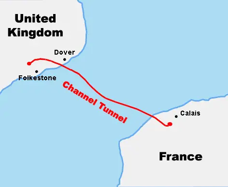 Course Channeltunnel En 1