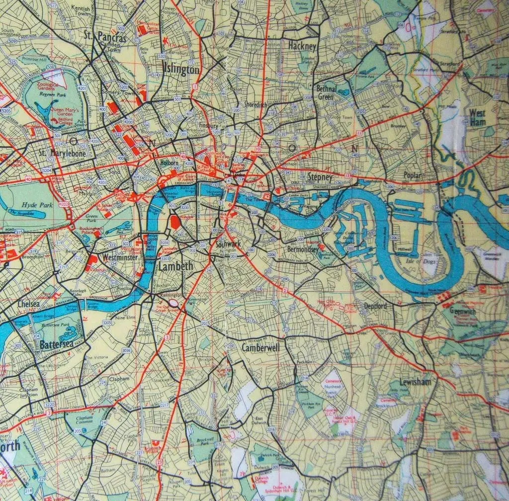 Detailed Map London - MapSof.net