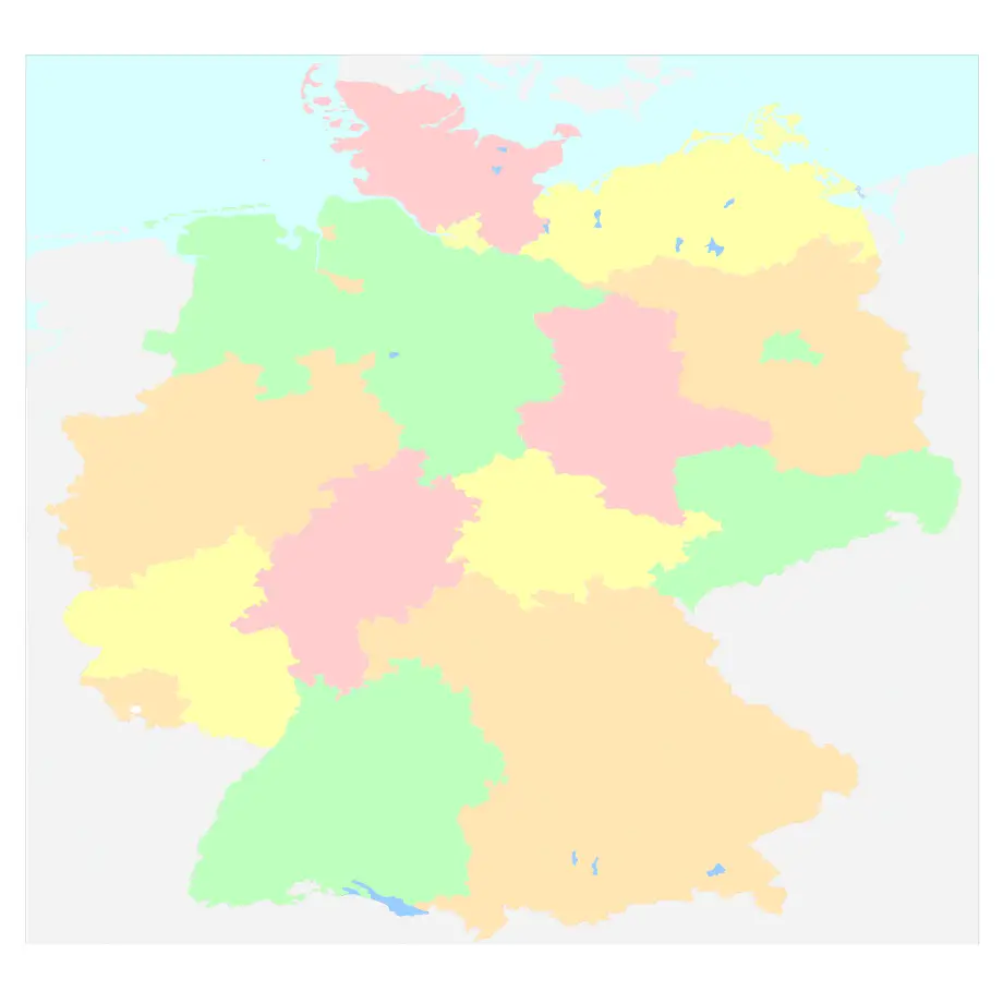 Deutschlandkarte Leer