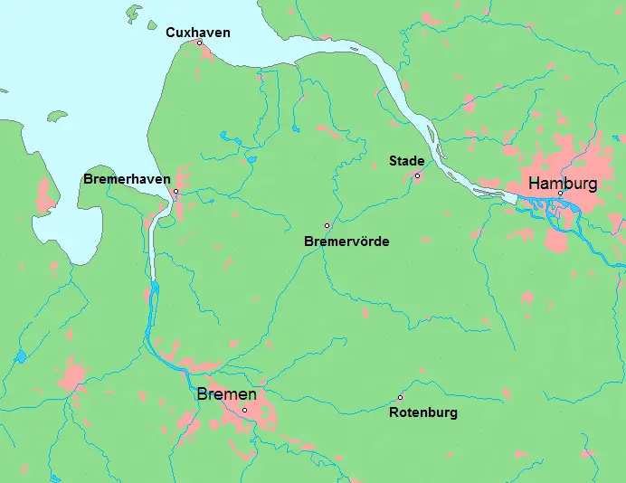Elbe Weser Dreieck
