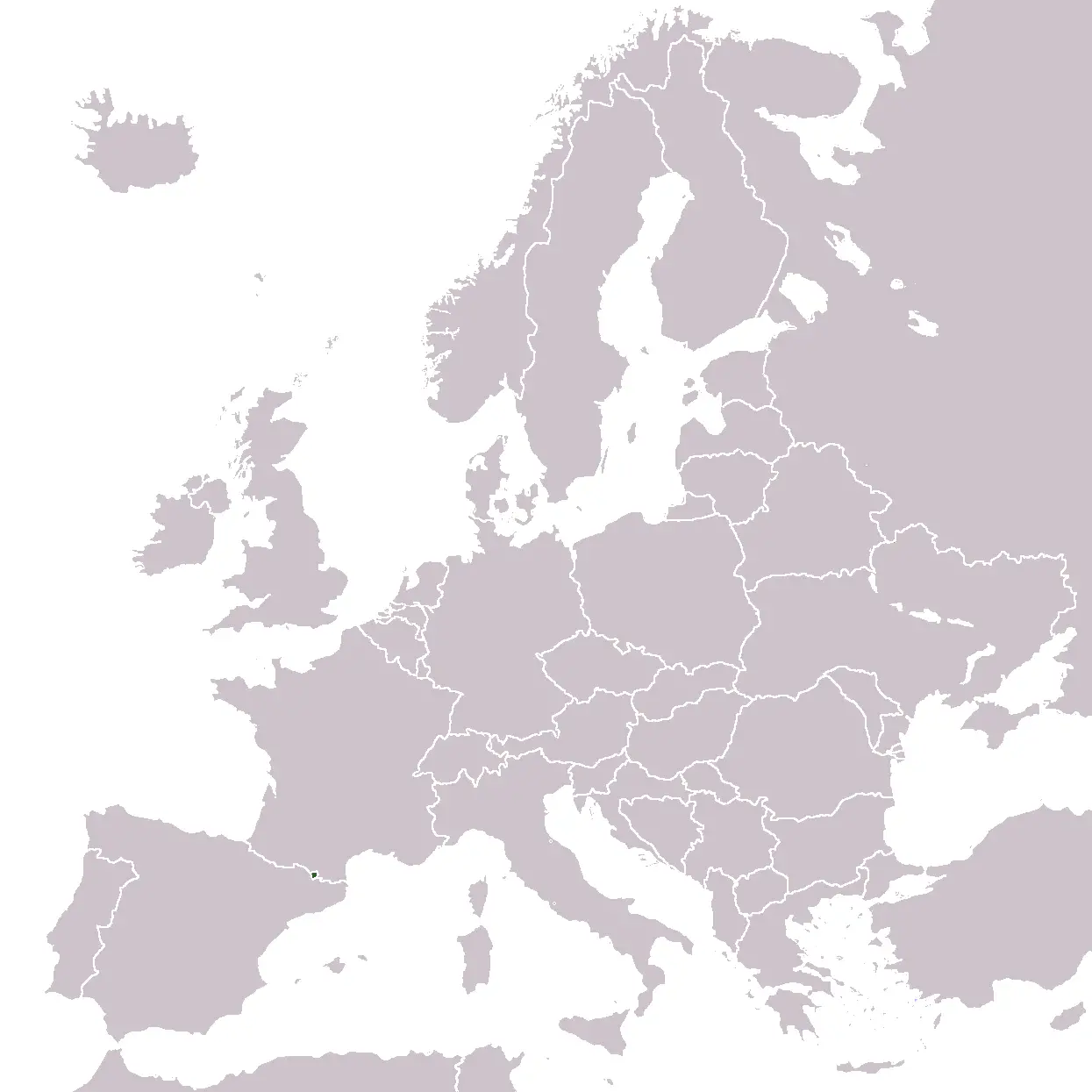 Europe Location And