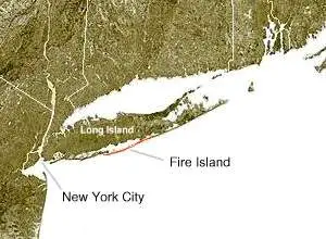 Fire Island Ny Usa Location Map - MapSof.net
