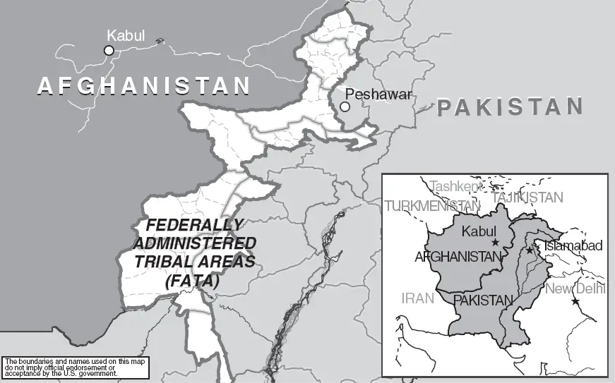Gao Usaid Map of Pakistan And Afghanistan