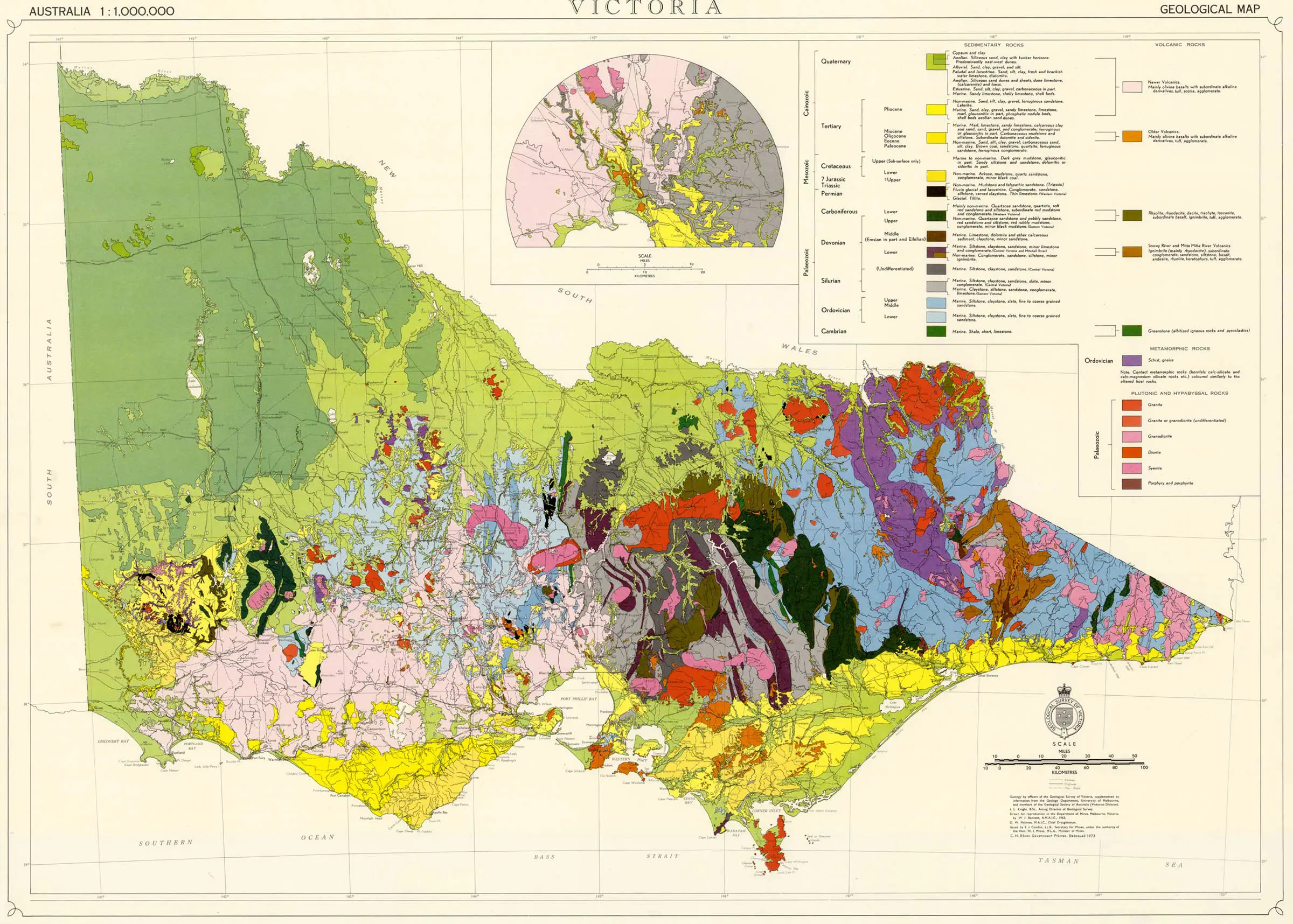 Geological Map of Victoria