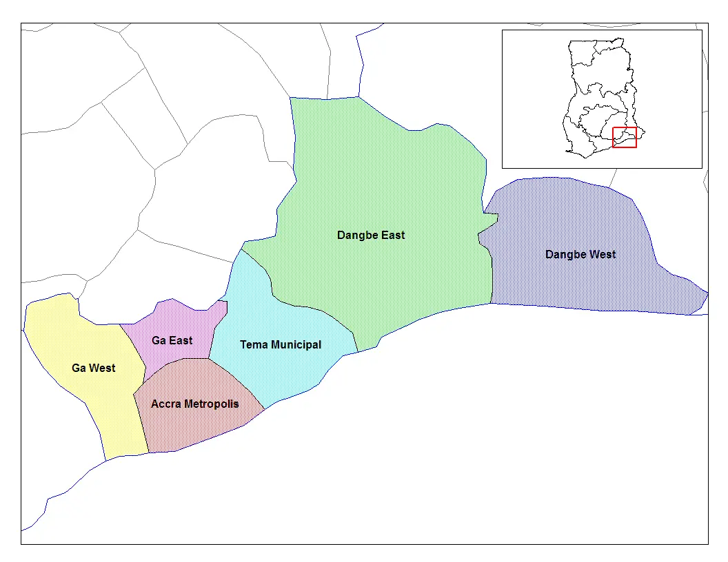 Greater Accra Districts