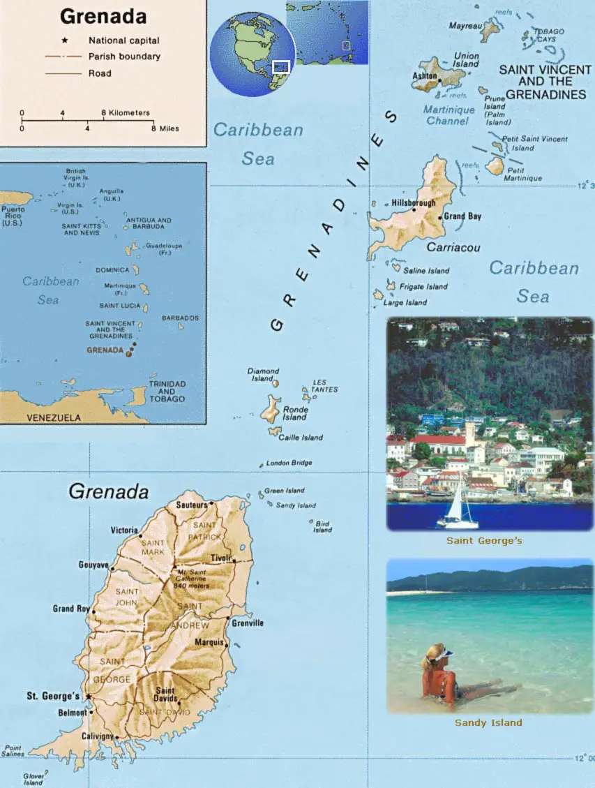 Grenada Map