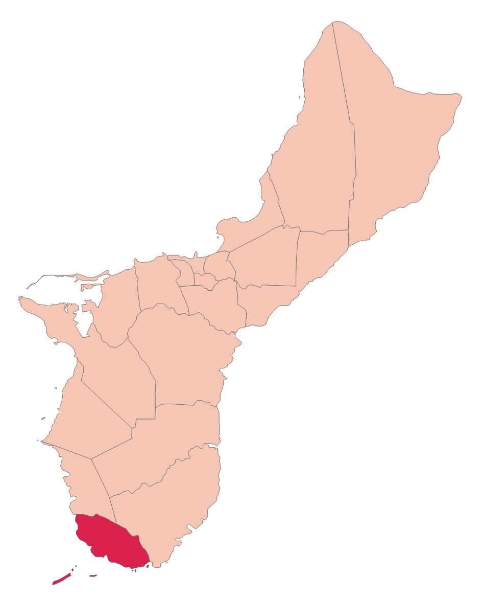 Guam Map Merizo