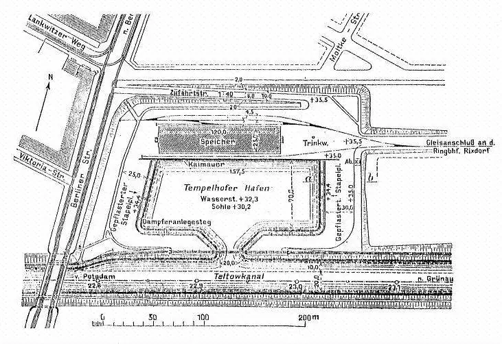 Hafen Karte Tempelhof Berlin