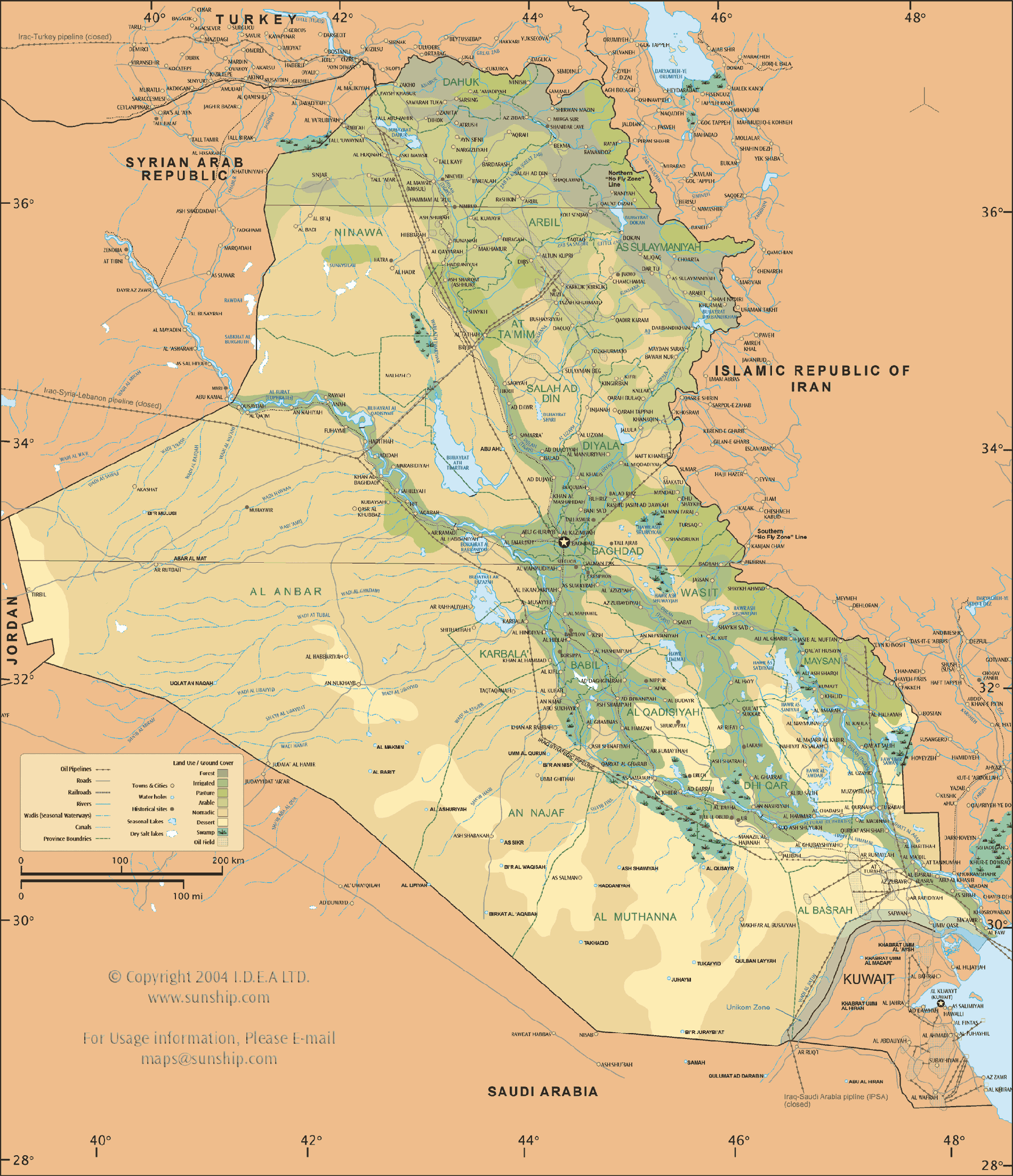 Iraq Map