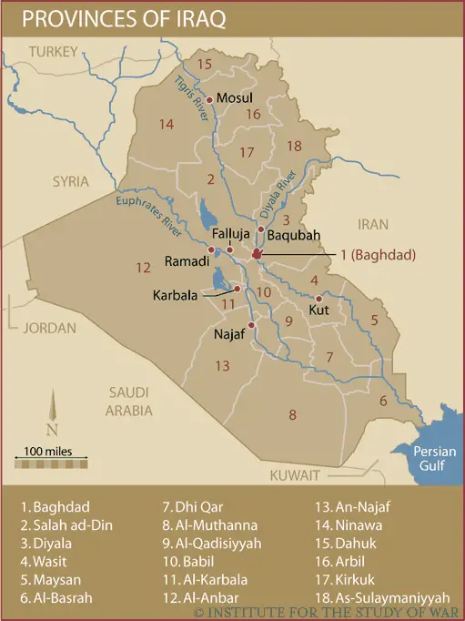 Iraqs Provinces