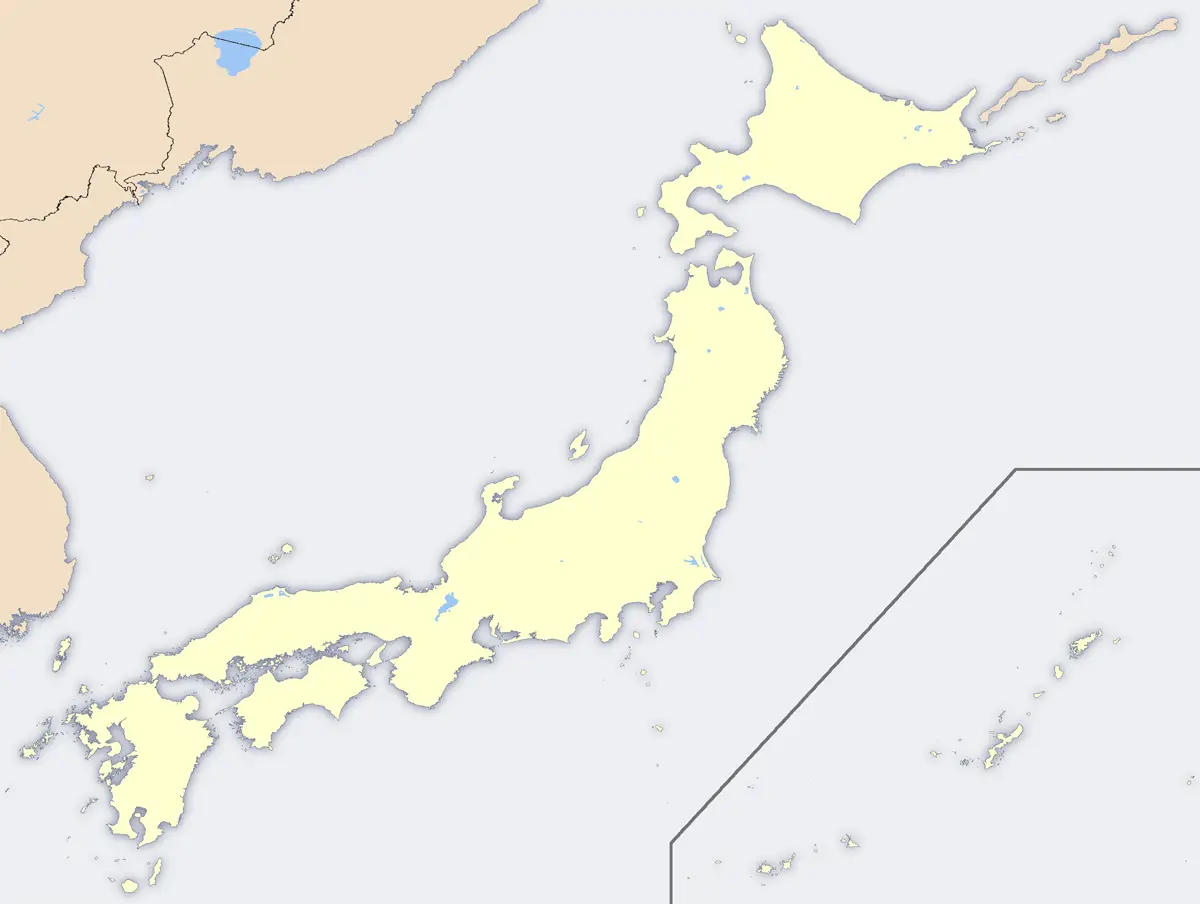Japan Equirectangular Projection