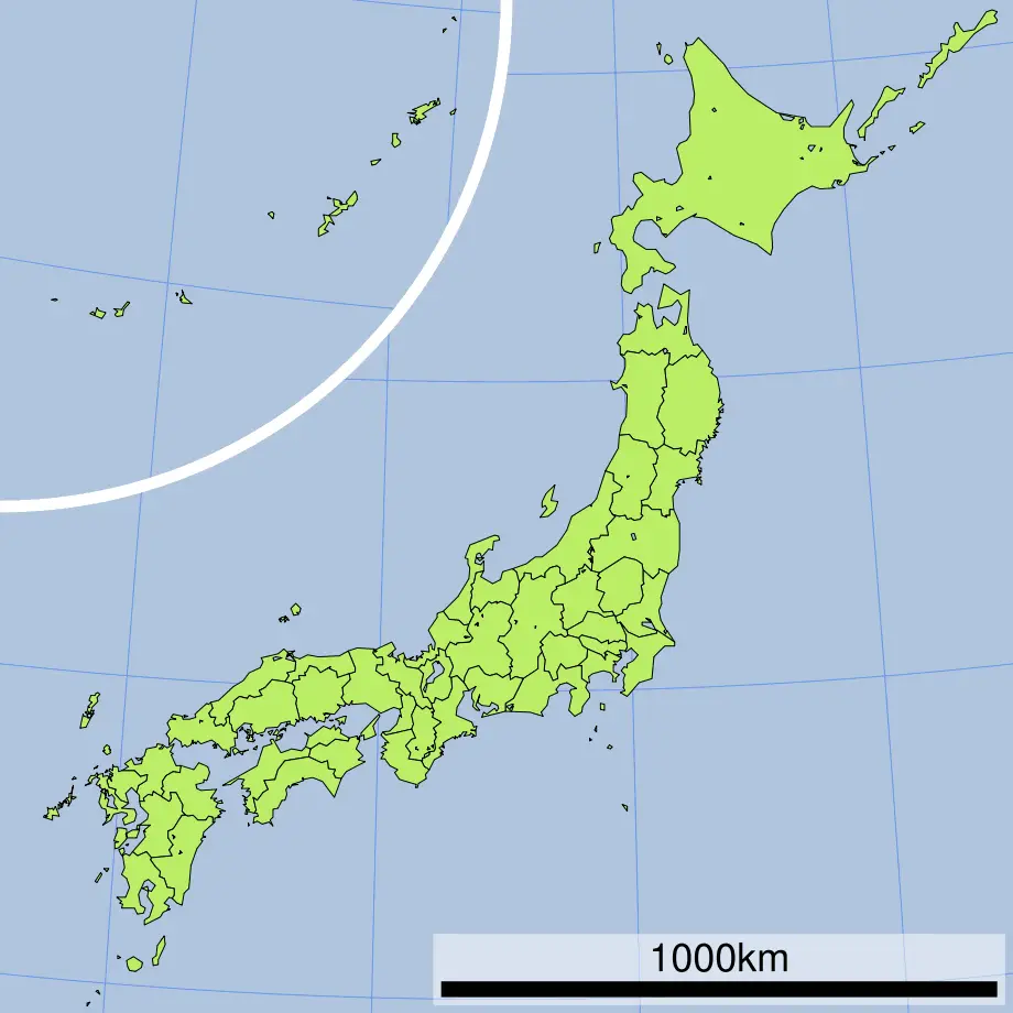 Japan Map Lincun