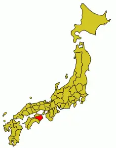 Japan Prov Map Awa2