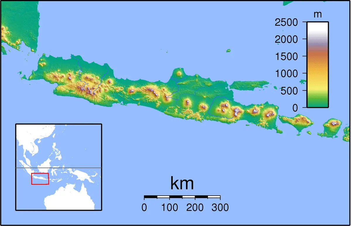 Java Locator Topography