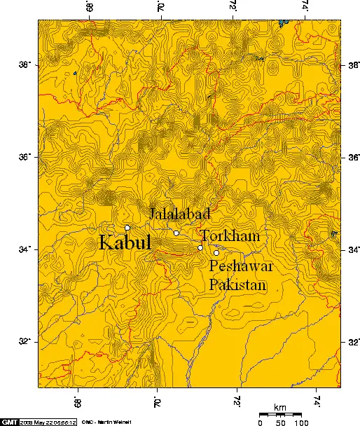 Khyber Pass, Kabul, Jalalabad, Torkham, Peshawar 2