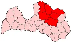 Latvia Region Vidzeme