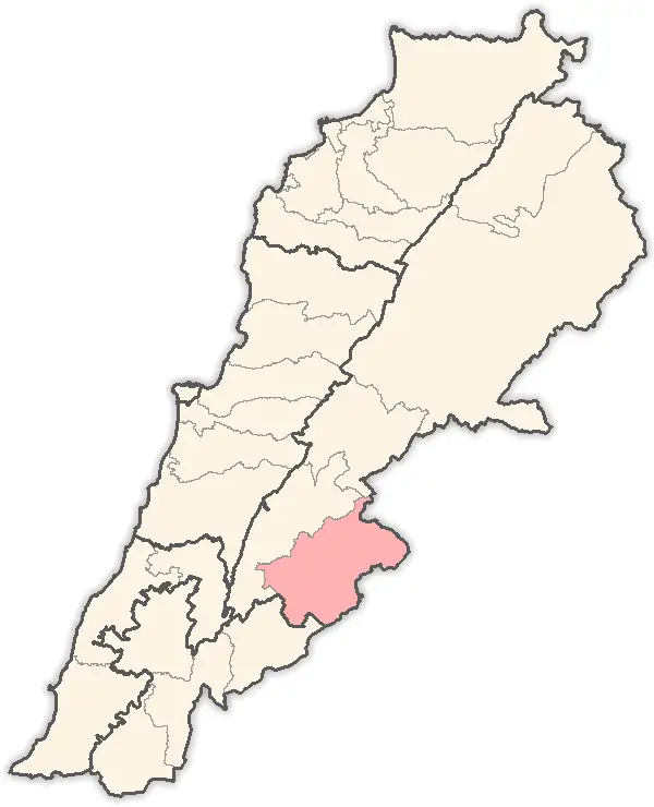 Lebanon Districts Rashaya