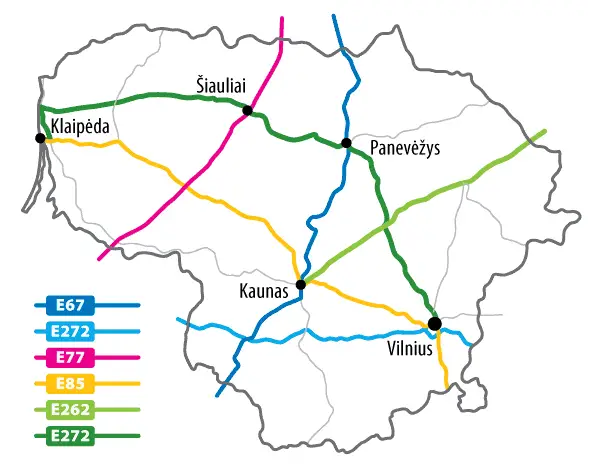 Lithuania Roads (e)