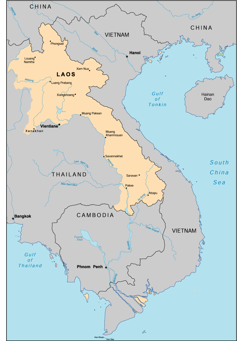 Loas Map