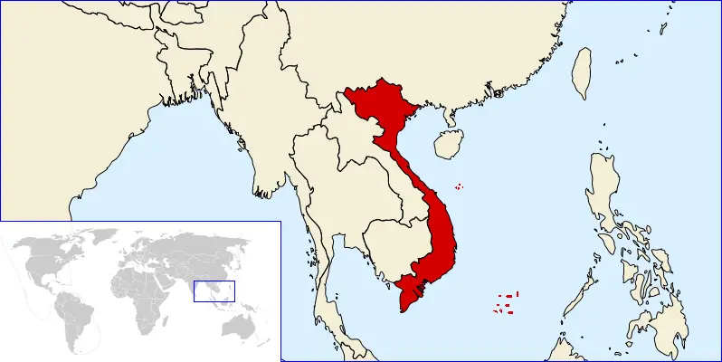 Locationofvietnam 2