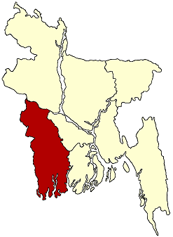 Locmap Bangladesh Khulna