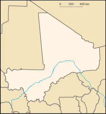 Mali Map Blank