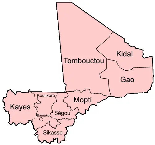 Mali Regions Named